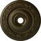 Ekena Millwork Logan Ceiling Medallion (Fits Canopies up to 6 1/8"), 24 1/4"OD x 3 7/8"ID x 2"P, Green Gold CM24LO1GGS - alternate 1